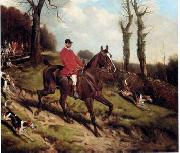 unknow artist Classical hunting fox, Equestrian and Beautiful Horses, 040. oil painting on canvas
